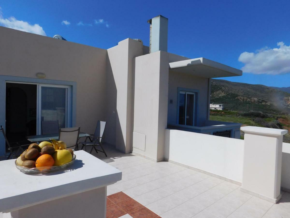 Panoramic Balos Sea View House Kíssamos Esterno foto