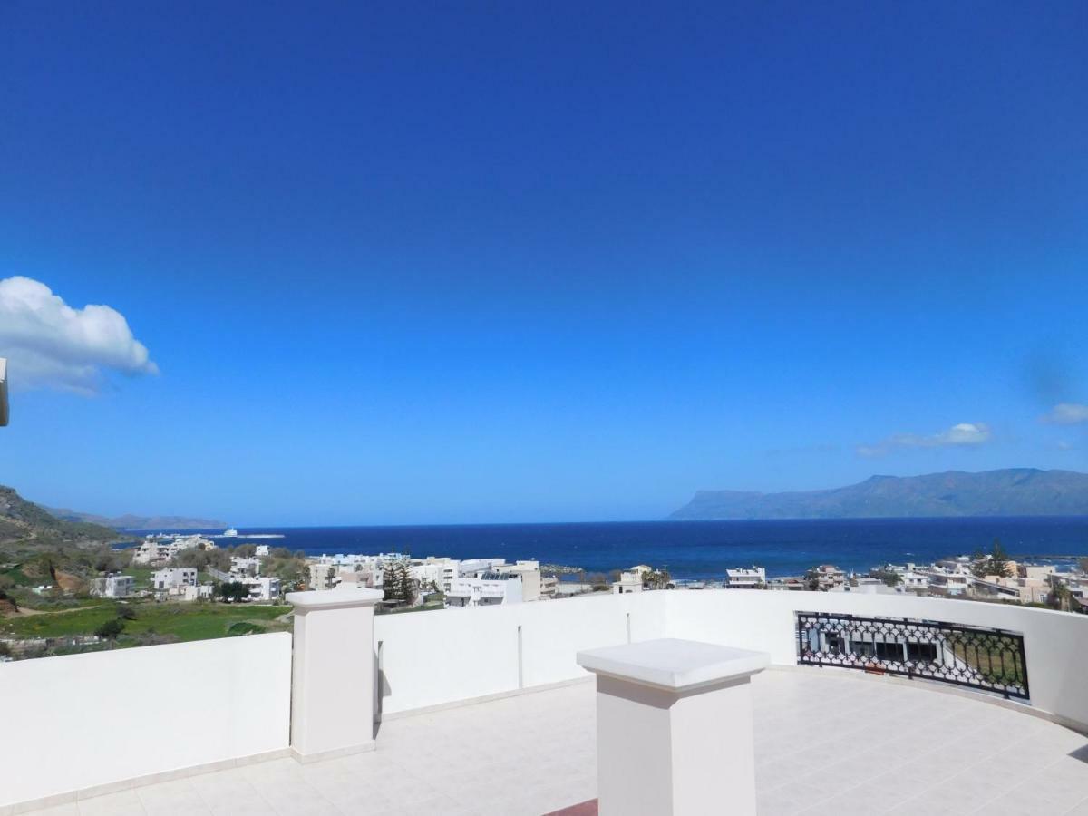 Panoramic Balos Sea View House Kíssamos Esterno foto